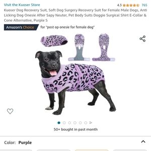 Med dog onesie